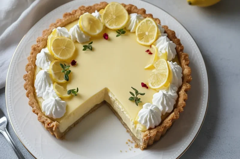 Bright & Creamy Italian Lemon Mascarpone Tart: Your New Favorite Spring Dessert
