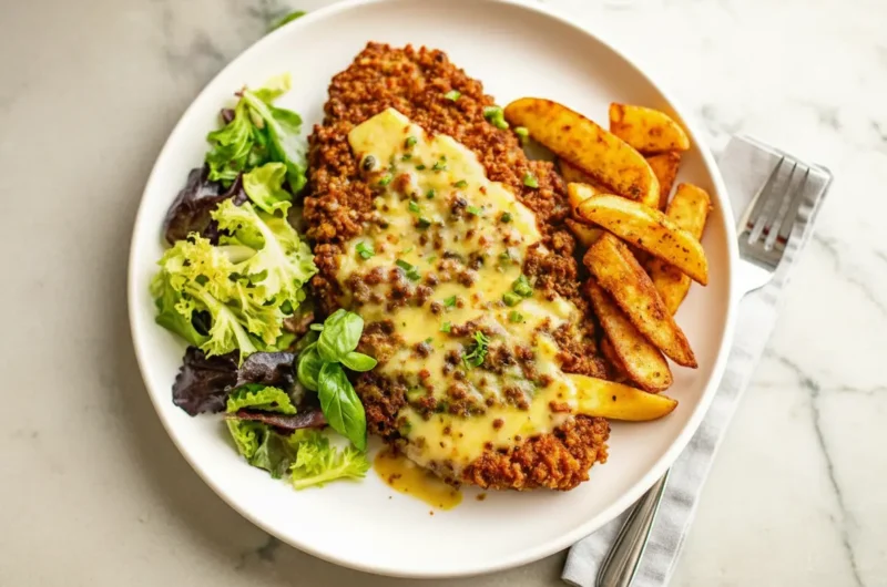 Unforgettable Pretzel Crusted Chicken with Zesty Honey Mustard Sauce