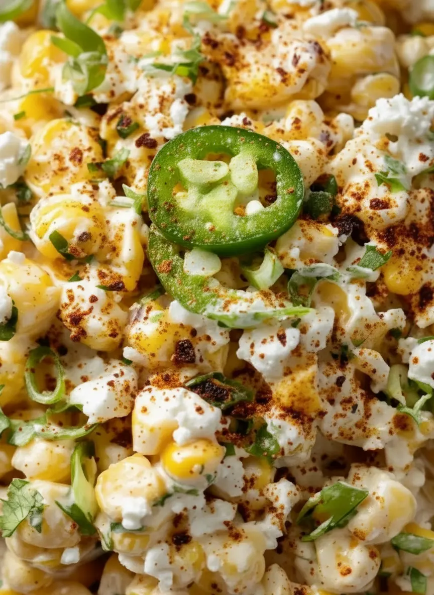 A rustic arrangement of fresh corn on the cob, dairy-free mayonnaise, a lime cut in half, fresh cilantro sprigs, and green onions on a wooden cutting board on a marble countertop, bathed in natural morning light from an east window. A white ceramic bowl is ready for mixing. (3:4 ratio)