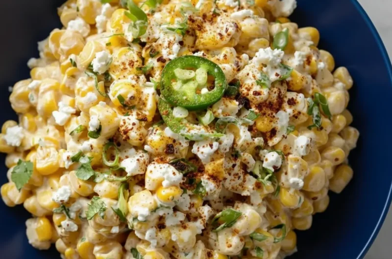 Dairy-Free Mexican Street Corn Salad: Creamy, Zesty & Irresistible!