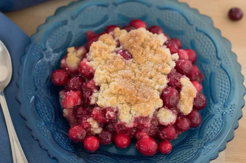 Taste Charm's Easy Cranberry Cobbler: Your New Favorite Holiday Dessert!