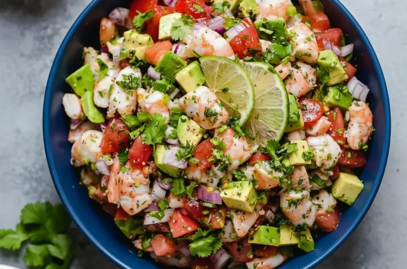 Taste Charm's Zesty Lime Shrimp and Avocado Salad: A Summer Dream