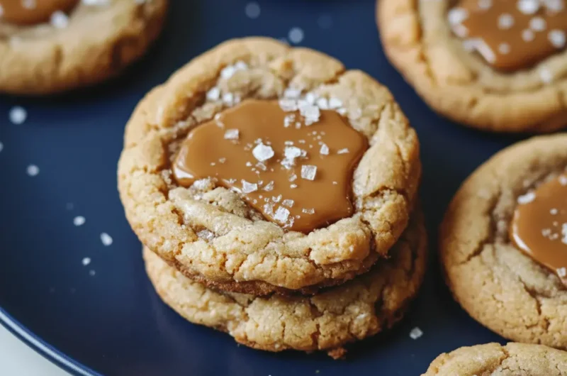 My Favorite Chewy Salted Caramel Cookie Recipe: Pure Taste Charm!