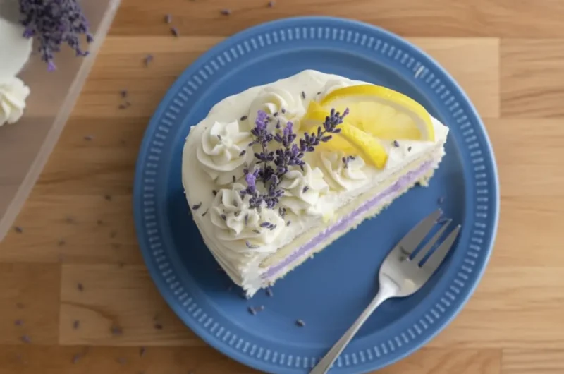 A Slice of Spring: Our Signature Lemon Lavender Cake Recipe
