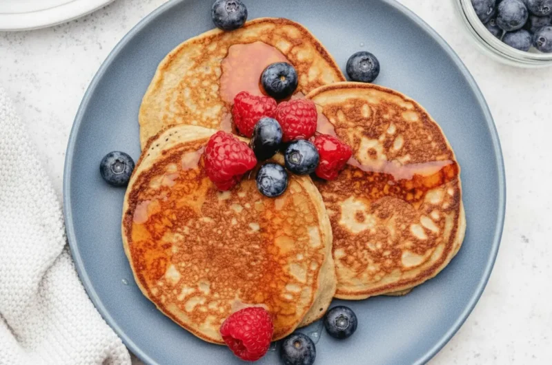 The Best Fluffy Cottage Cheese Pancakes Recipe