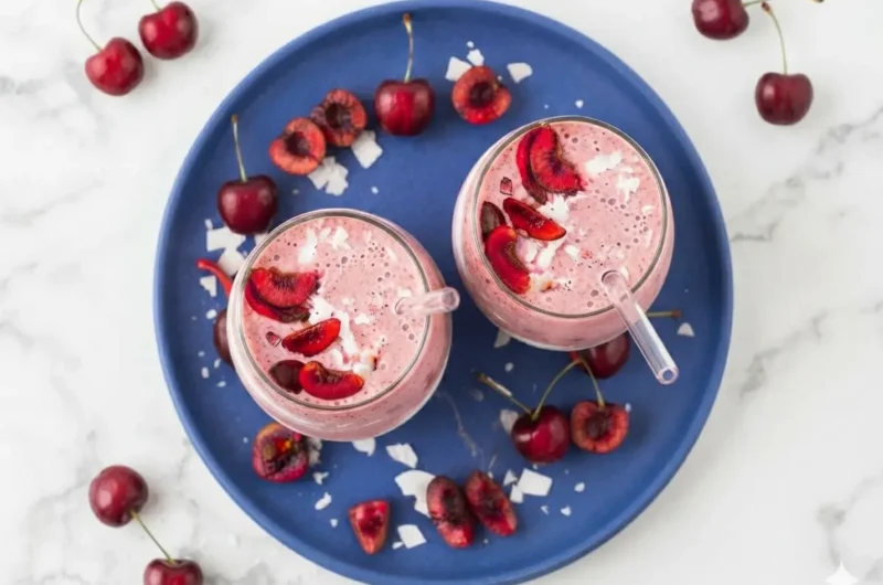 Creamy Cherry Cottage Cheese Smoothie: A High-Protein Morning Treat