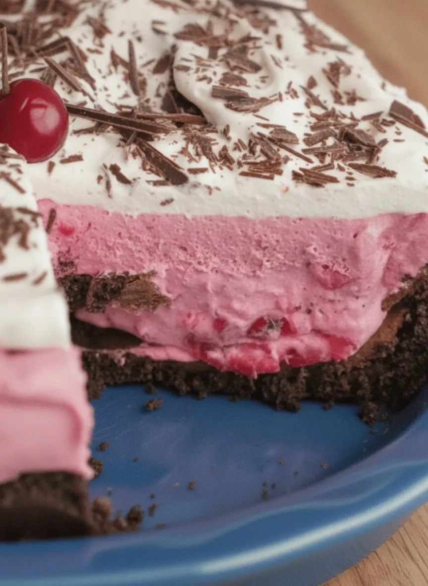 A 3:4 shot focused on ingredients and prep. A wooden cutting board holds a heap of fresh red cranberries, a bar of dark chocolate with a vegetable peeler, and a bowl of dark cocoa cookie crumbs. The scene is set on a marble counter in a clean, minimalist kitchen with soft morning light.
