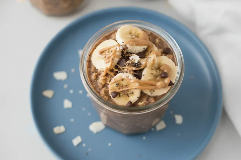 Creamy Chocolate Peanut Butter Banana Overnight Oats: The Ultimate Morning Ritual