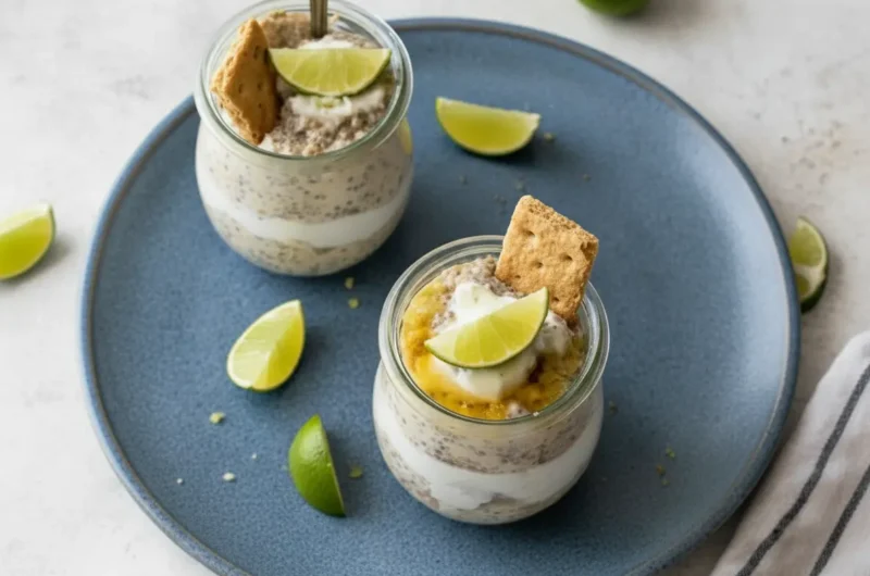 Creamy Key Lime Pie Overnight Oats: A Zesty Morning Treat