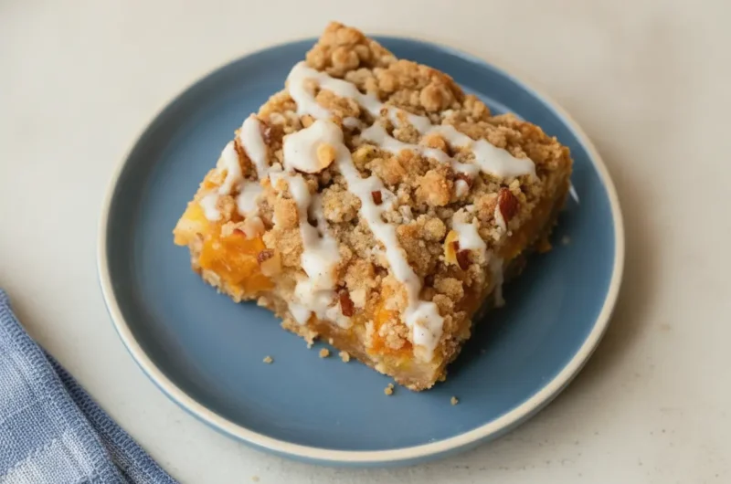 Summer Bliss: The Ultimate Peach Pie Crumb Bars Recipe
