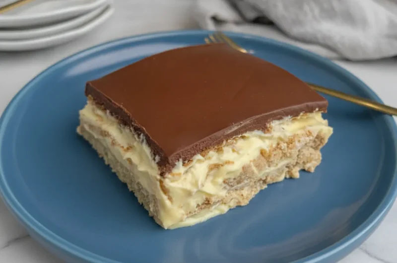 Easy No-Bake Eclair Cake Recipe: A Nostalgic Layered Treat