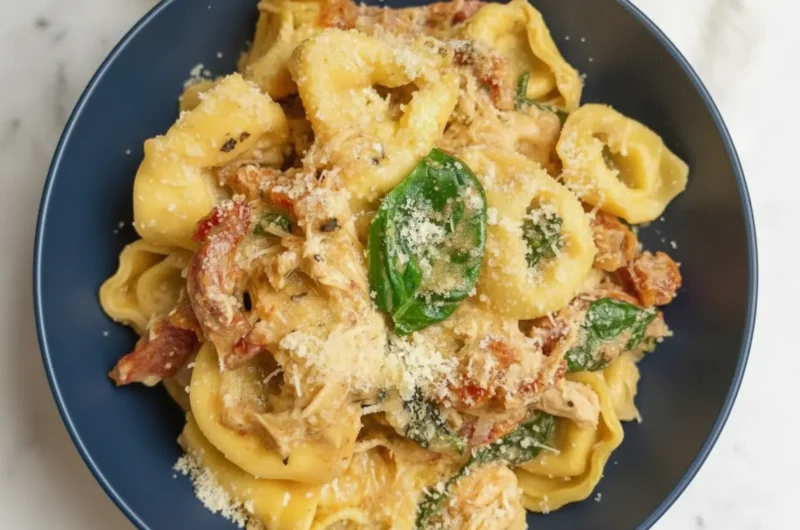 Slow Cooker Marry Me Tortellini (Easy & Creamy Recipe)