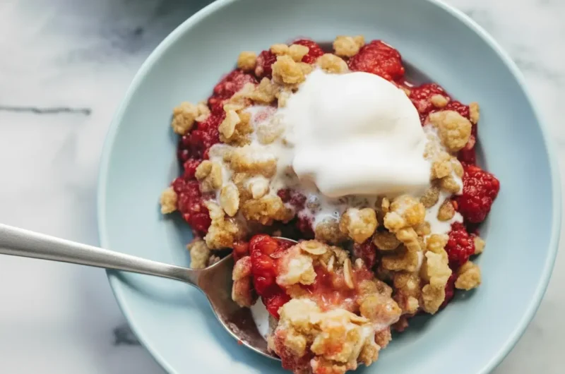Two Person Raspberry Crumbles: The Ultimate Small-Batch Breakfast