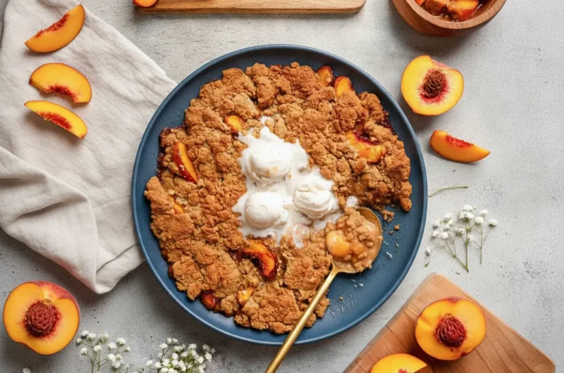The Ultimate Vegan Gluten-Free Peach Cobbler: A Summer Skillet Tradition