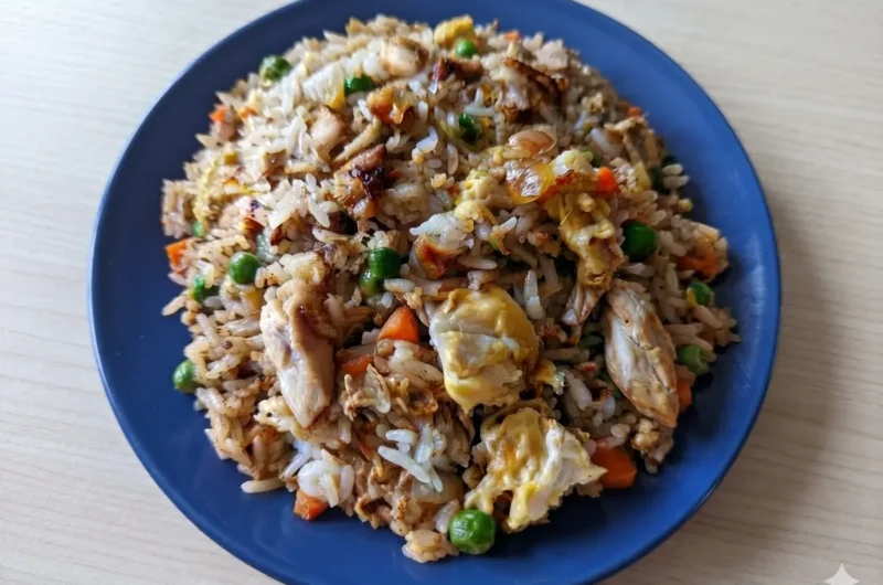 Easy Chicken Fried Rice (Better Than Takeout & Extra Fluffy)